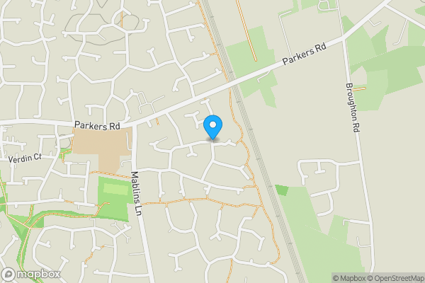 Map location for Hythe Avenue, Crewe
