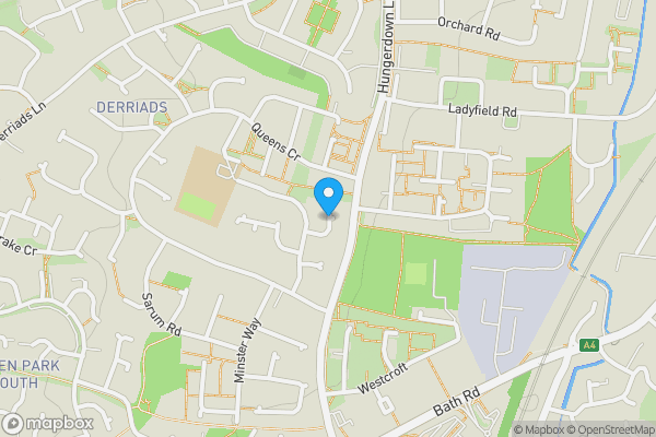 Map location for Lydiard Road, CHIPPENHAM, Wiltshire, SN14 0NZ