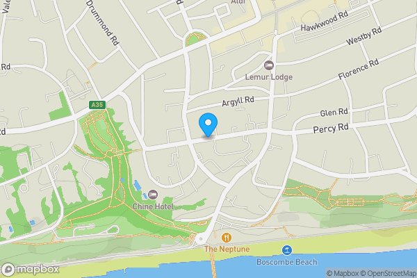 Map location for Owls Road, Bournemouth, Dorset, BH5 1AP