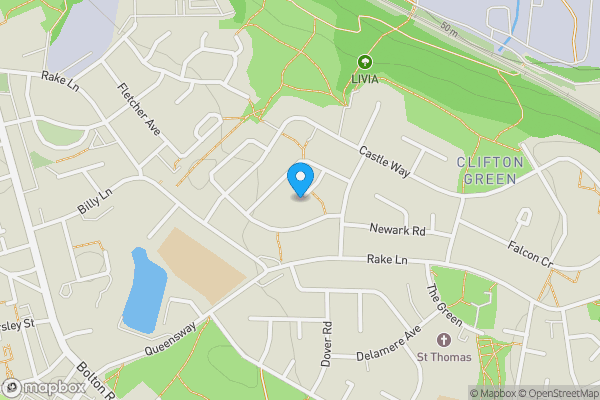 Map location for 15, Windsor Avenue, MANCHESTER, Lancashire, M27 8QB