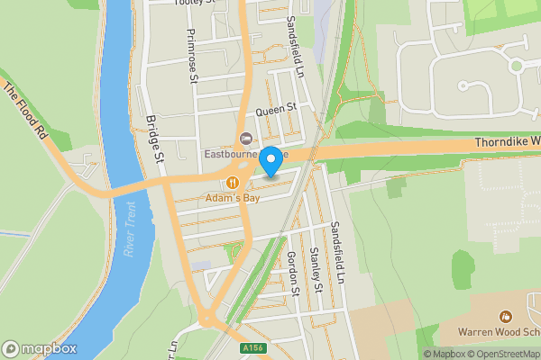 Map location for 28 Wellington Street, Gainsborough, Lincolnshire, DN21 1BX