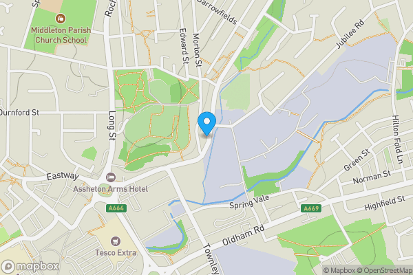 Map location for The Nook, 19-21 Boarshaw Road, Middleton, M24 6BR