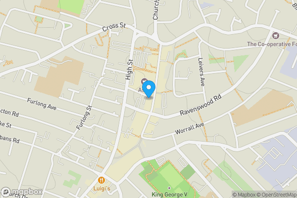 Map location for 101 Front Street, Arnold, Nottingham, NG5 7EB