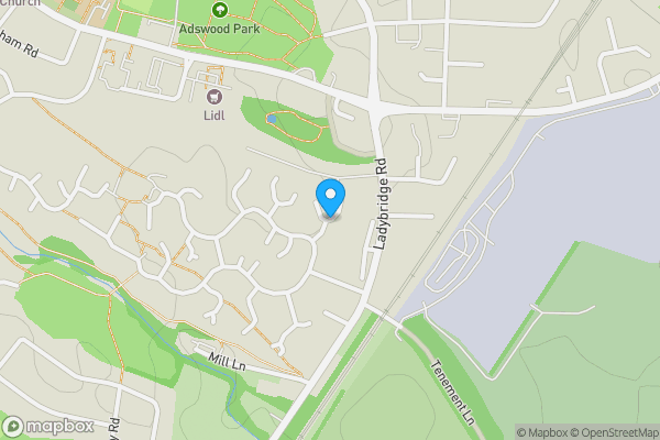 Map location for Bridgend Close, Cheadle, Cheshire, SK8 5RP