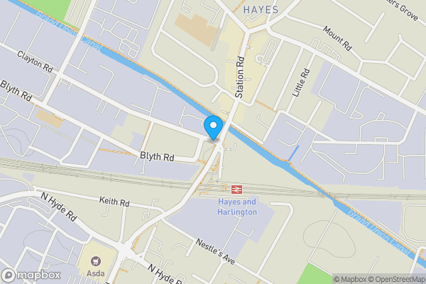 Map location for 84 Trident House, Station Road, Hayes, UB3 4FQ