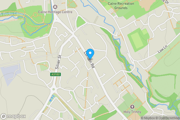 Map location for London Road, Calne, Wiltshire, SN11 0AB