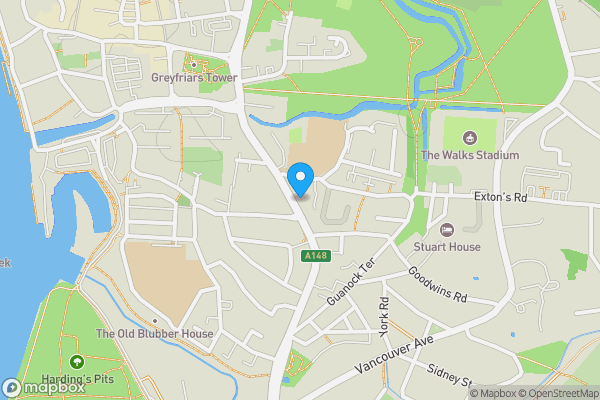 Map location for 20 London Road, Kings Lynn PE30 5PY