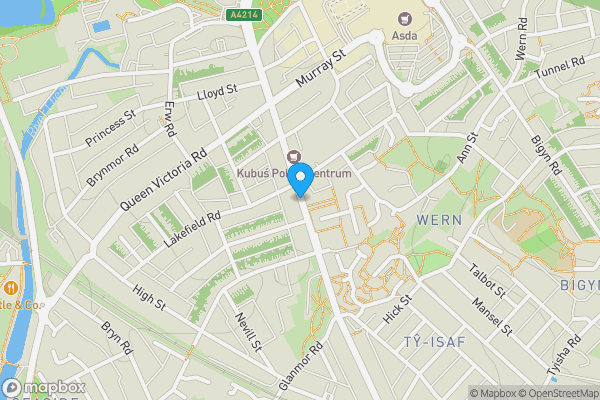 Map location for Station Road, Llanelli, Carmarthenshire, SA15 1AN