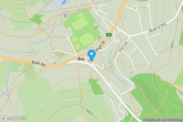 Map location for 13, Queens Square, Corsham, Box, SN13 8EA