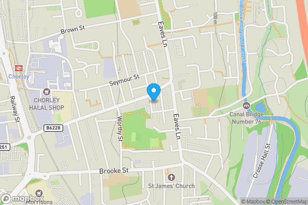 Map location for 5 Southport Terrace, Chorley, Lancashire, PR6 0PN