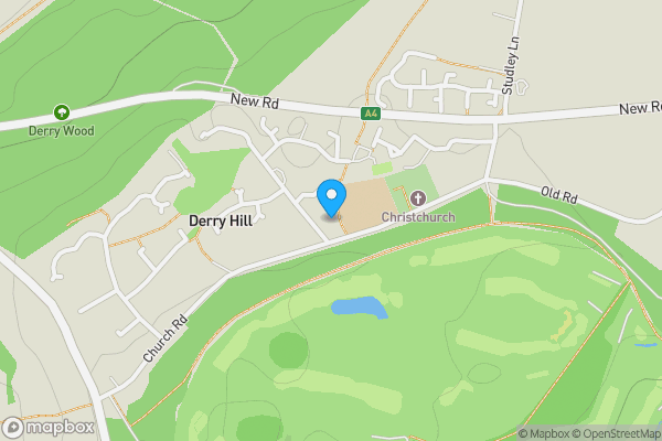 Map location for 4, Tile Court, Calne, Derry Hill, SN11 9NW