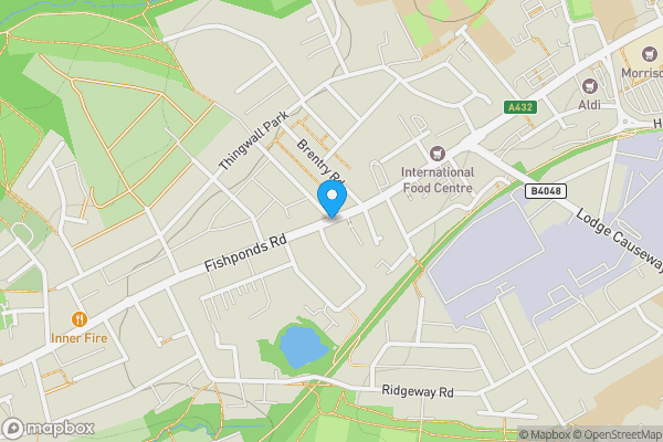 Map location for Fishponds Road, Bristol, Bristol, BS16 3DW