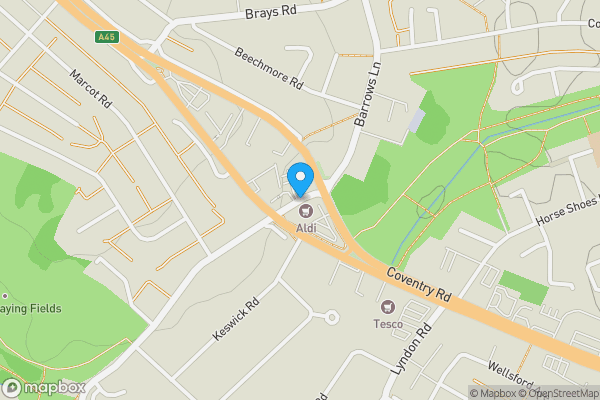 Map location for Wagon Lane, Birmingham, West Midlands, B26 3FQ