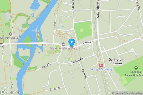 Map location for Former Lloyds Bank, High Street, Goring, Reading, RG8 9AT