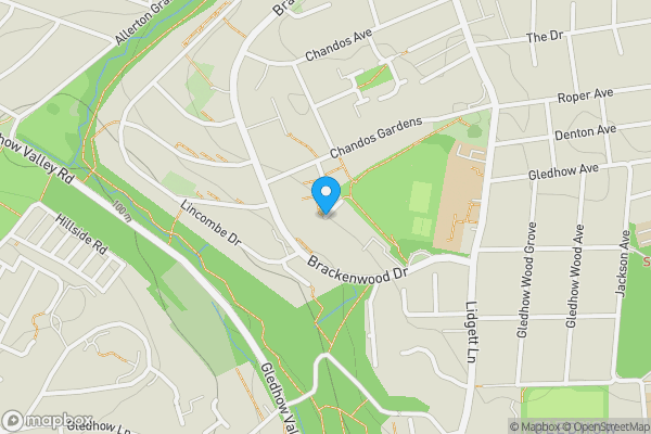 Map location for Chandos Walk, Leeds, West Yorkshire, LS8 1QD