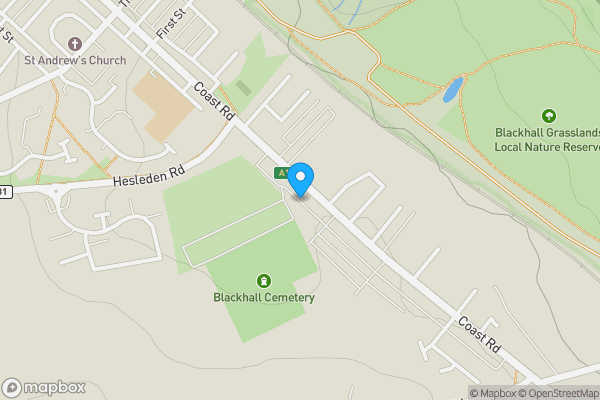 Map location for Glenholme Terrace, HARTLEPOOL, Cleveland, TS27 4HU