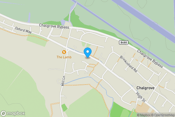 Map location for 40A High Street, Chalgrove, Oxford, Oxfordshire, OX44 7SR