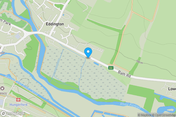 Map location for Willow Cottage, 5 Bath Road, Hungerford, Berkshire, RG17 0HE