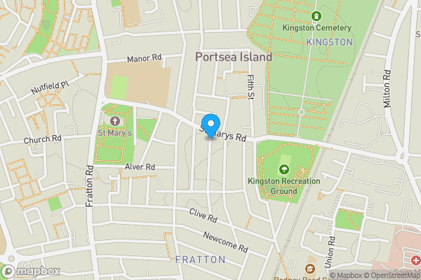 Map location for Adames Road, PORTSMOUTH, Hampshire, PO1 5QE