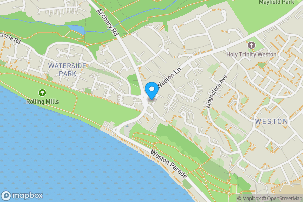 Map location for Garages 1 & 2 Duncan Close, Weston Lane Woolston , Southampton SO19 9QW