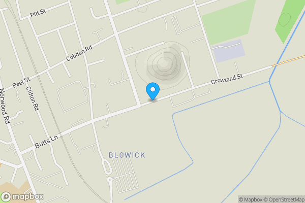 Map location for Crowland Street, Southport, Merseyside, PR9 7RL