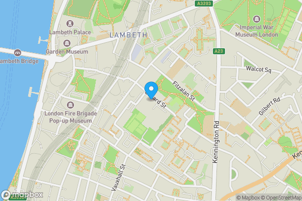 Map location for Parking Space 31 Lollard Street, Lambeth, London, SE11 6PX