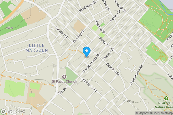 Map location for Avondale Road, NELSON, Lancashire, BB9 0DA