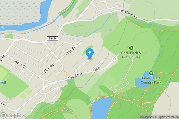 Map location for Fairyland, Neath, SA11 3ED