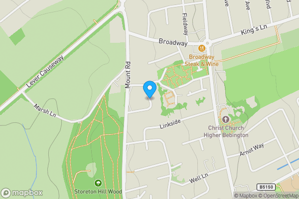 Map location for Mount Drive, Wirral, Merseyside, CH63 5NX