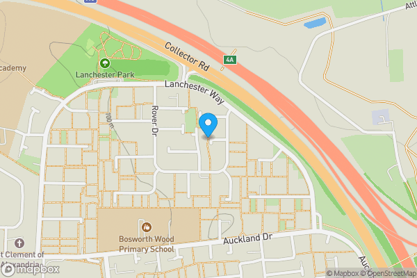 Map location for Rover Drive, BIRMINGHAM, West Midlands, B36 9LB