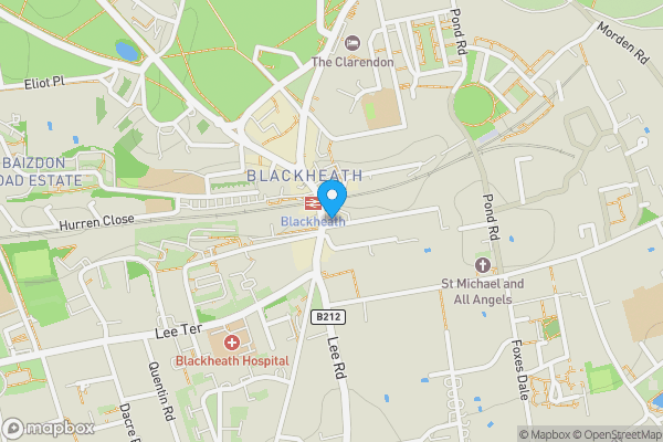 Map location for 13 Blackheath Village, Blackheath, London SE3 9LA