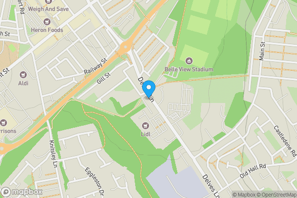 Map location for 10 Boyd Street, Consett, County Durham, DH8 7JY