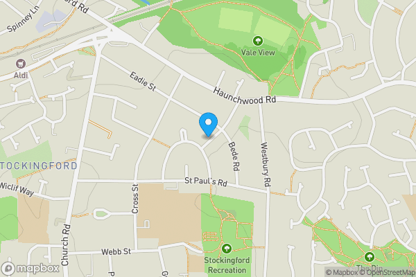 Map location for 6 Meldrum Road, Nuneaton, Warwickshire, CV10 8HS