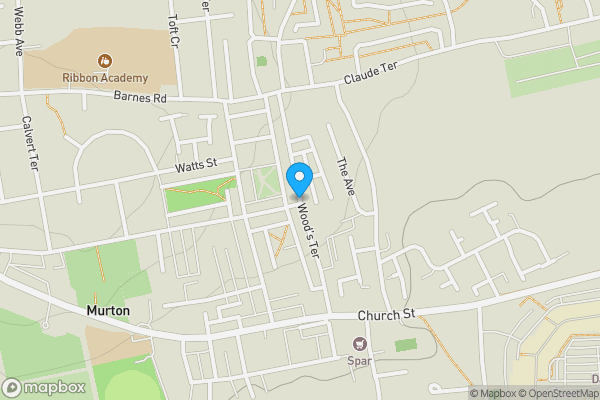 Map location for Woods Terrace, Seaham, County Durham, SR7 9AG