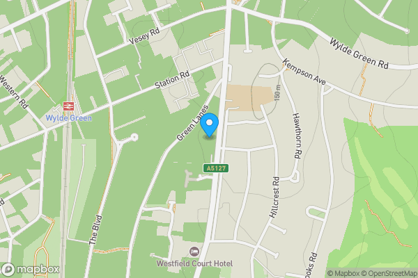 Map location for Flat 5, Sutton Coldfield, West Midlands, B72 1DD