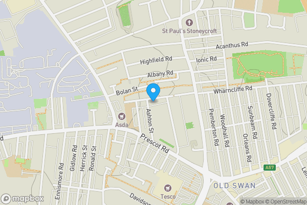 Map location for 37 Brookland Road West, Liverpool, L13 3BG