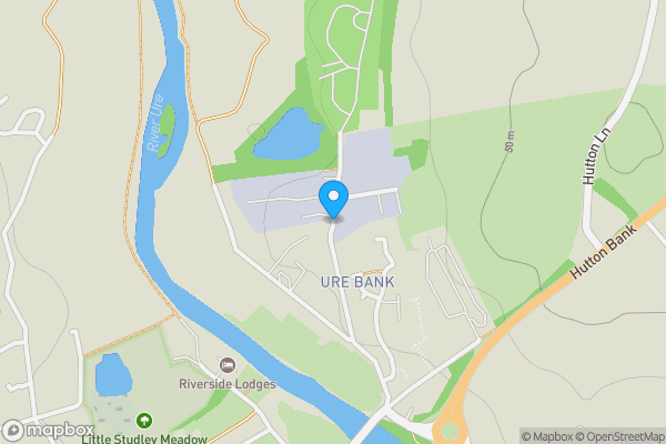 Map location for Ure Bank Top, RIPON, North Yorkshire, HG4 1JD