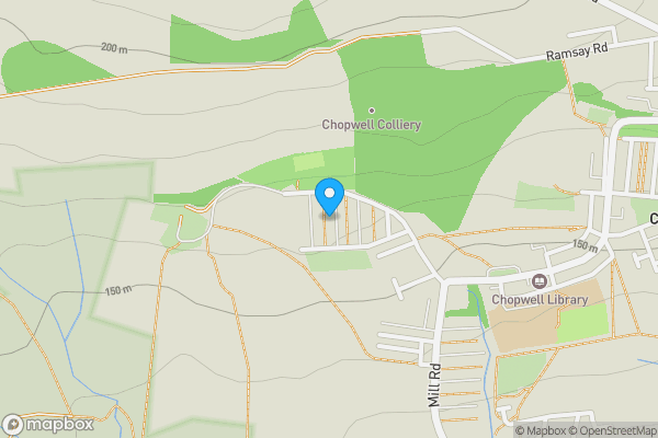 Map location for 10 Ravenside Terrace Chopwell, Newcastle upon Tyne, Tyne and Wear, NE17 7LE