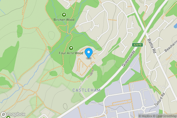 Map location for High Beech Chalet Park, 16 Battle Road, St. Leonards-on-Sea, East Sussex, TN37 7BS