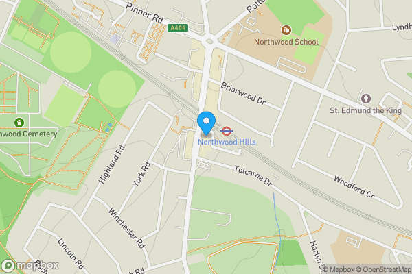 Map location for 14 Ryefield Court, Joel Street, NORTHWOOD, Middlesex, HA6 1LP