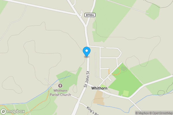Map location for 33 St John's Street, Whithorn, Newton Stewart, DG8 8PD