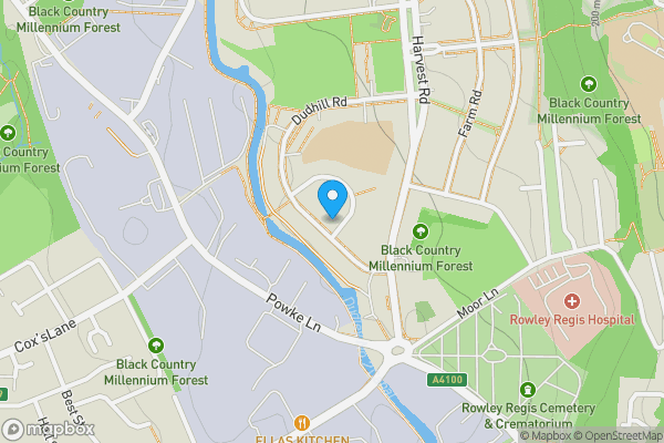 Map location for 14 Dudhill Road, Rowley Regis, B65 8HT