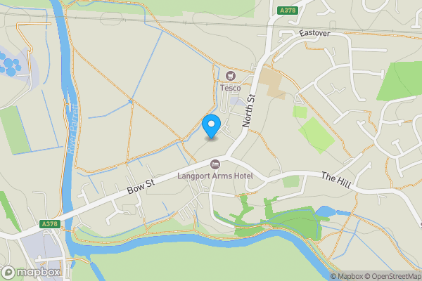 Map location for Henley, Langport, Somerset, TA10