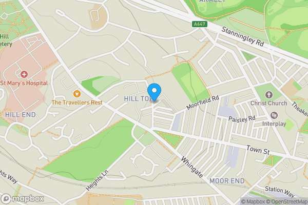 Map location for 10 Tower Mews, Tower Lane, Leeds, West Yorkshire, LS12 3SA