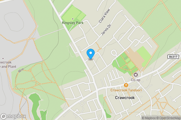 Map location for 64 Chesters Gardens, Ryton, Tyne And Wear, NE40 4PL