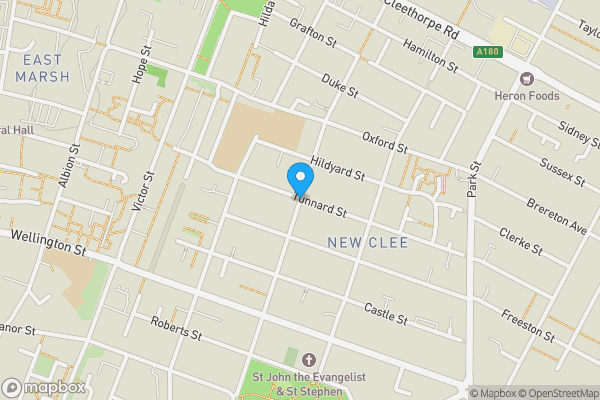 Map location for Stanley Street, Grimsby, DN32 7LJ