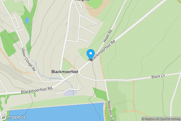 Map location for Blackmoorfoot, HUDDERSFIELD, West Yorkshire, HD7 5TR