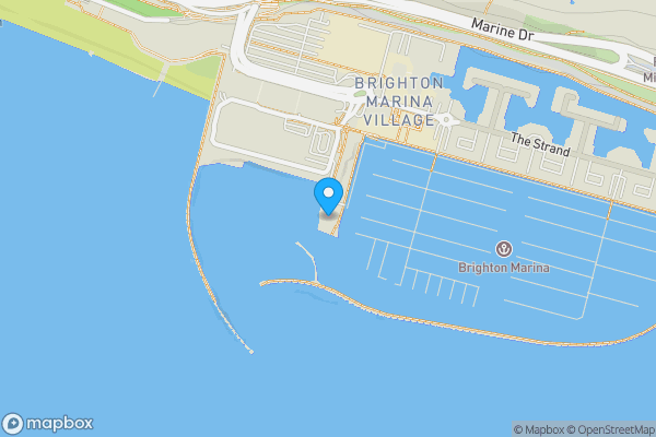 Map location for Apartment 8 Orion, 9 The Boardwalk, Brighton Marina Village, Brighton, East Sussex, BN2 5ZD