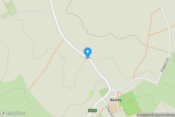 Map location for Plot 1, Land at Lillingstone Road, Akeley, Buckinghamshire, MK18 5HZ