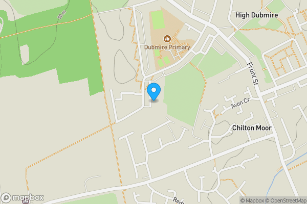 Map location for 16 John Street Fencehouses, Houghton le Spring, Tyne And Wear, DH4 6LH